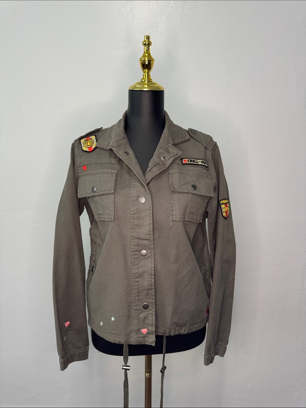 Utility Field Jacket - Olive Green Women's Jacket